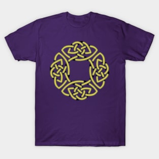 Dara Celtic Knot in Yellow Neon T-Shirt